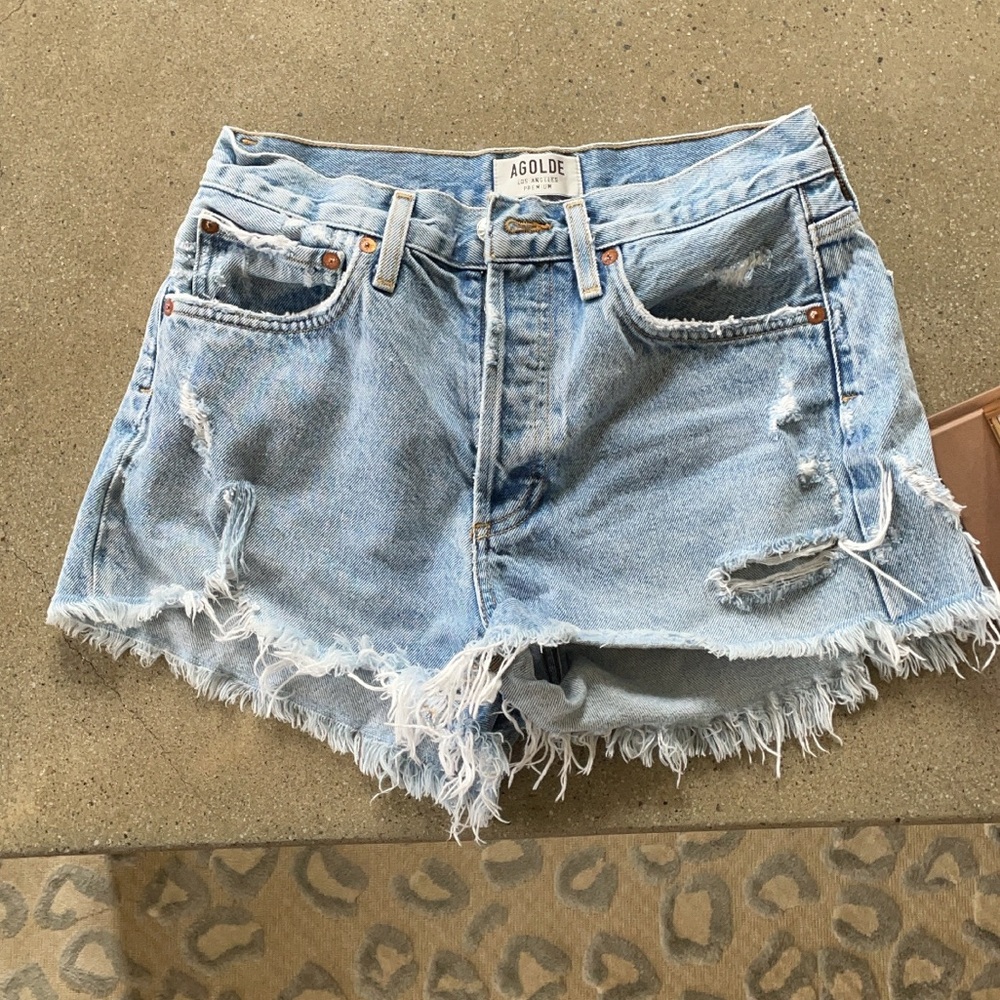 AGOLDE PARKER SHORTS SZ 25